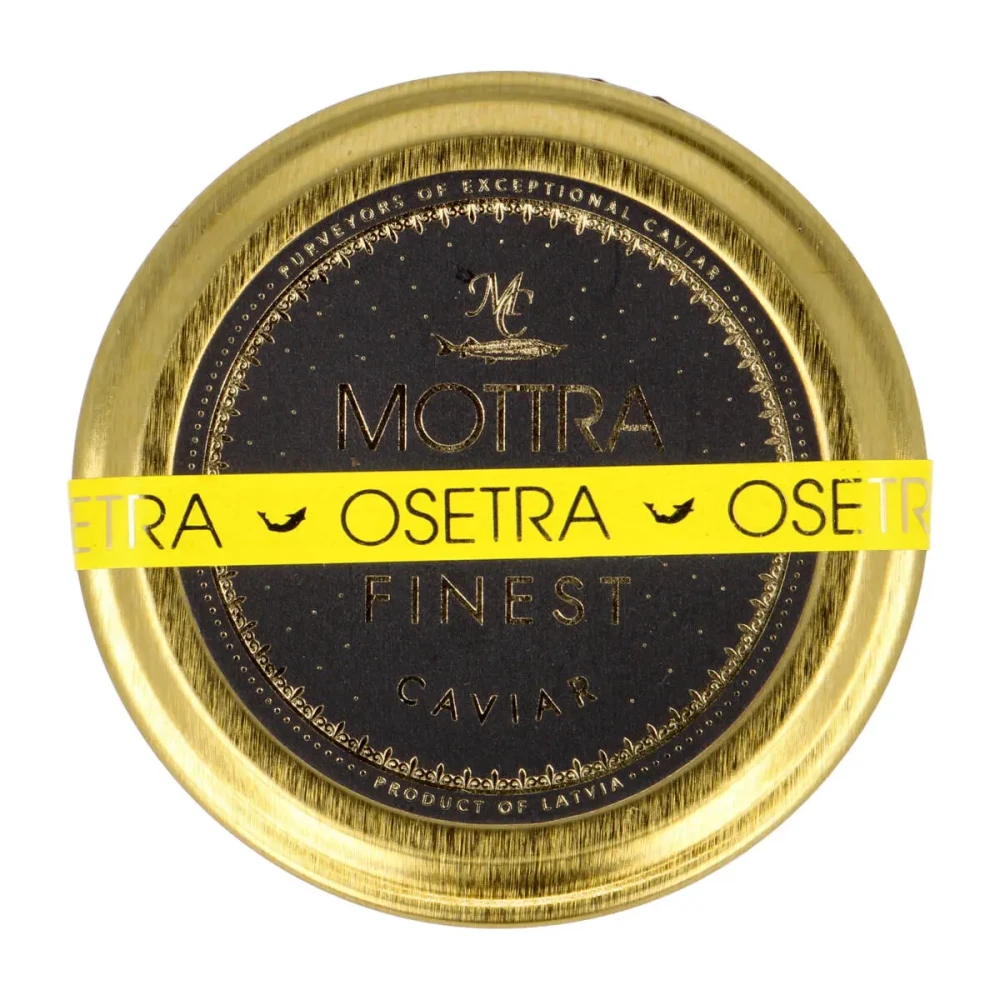 Siberian sturgeon black caviar
