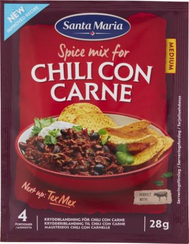 Spice Mix SANTA MARIAChili Con Carne, 28 g