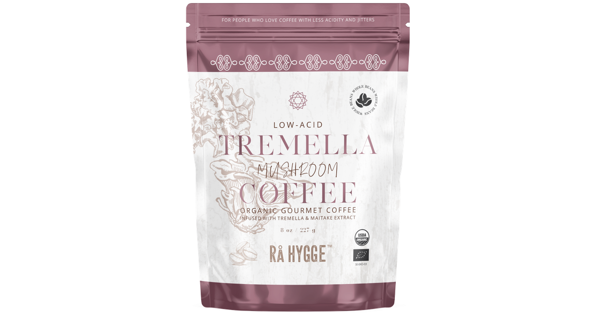 Coffee beans with Tremella and Maitake mushrooms BEAUTY, organic