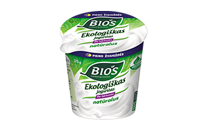BIOS ekologiškas jogurtas 125g