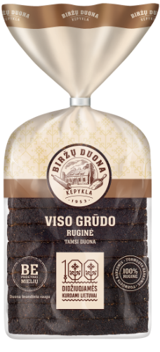 Rye bread, full grain, 800 g