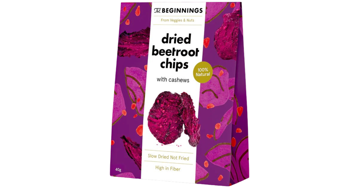 Beetroot chips