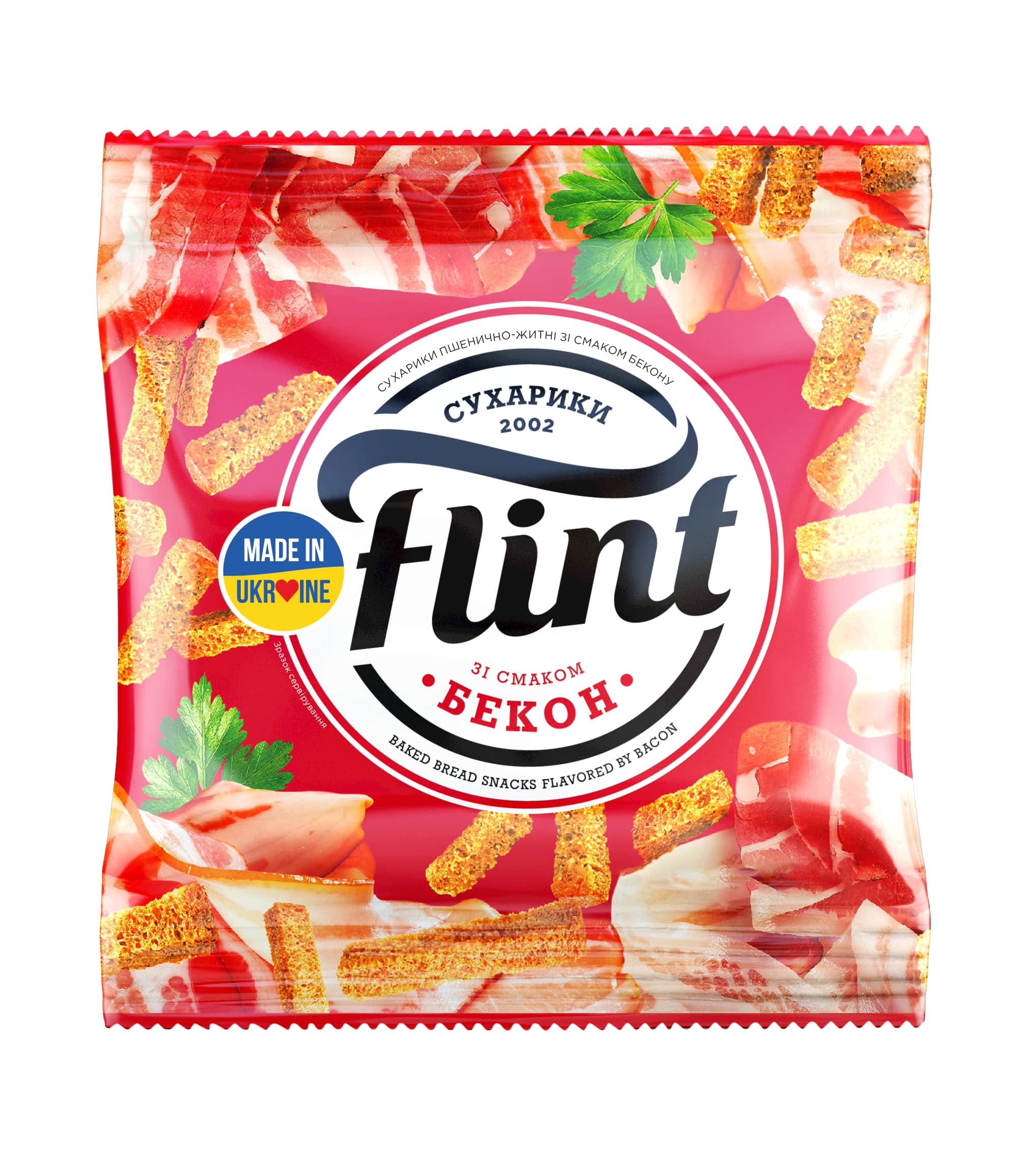 Breadcrumbs FLINT, bacon flavor, 35 g