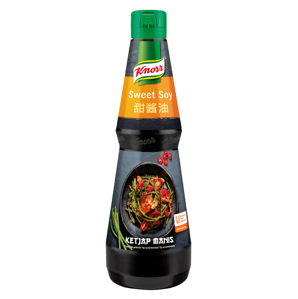 Saldus sojos padažas KNORR, Ketjap Manis, 1l