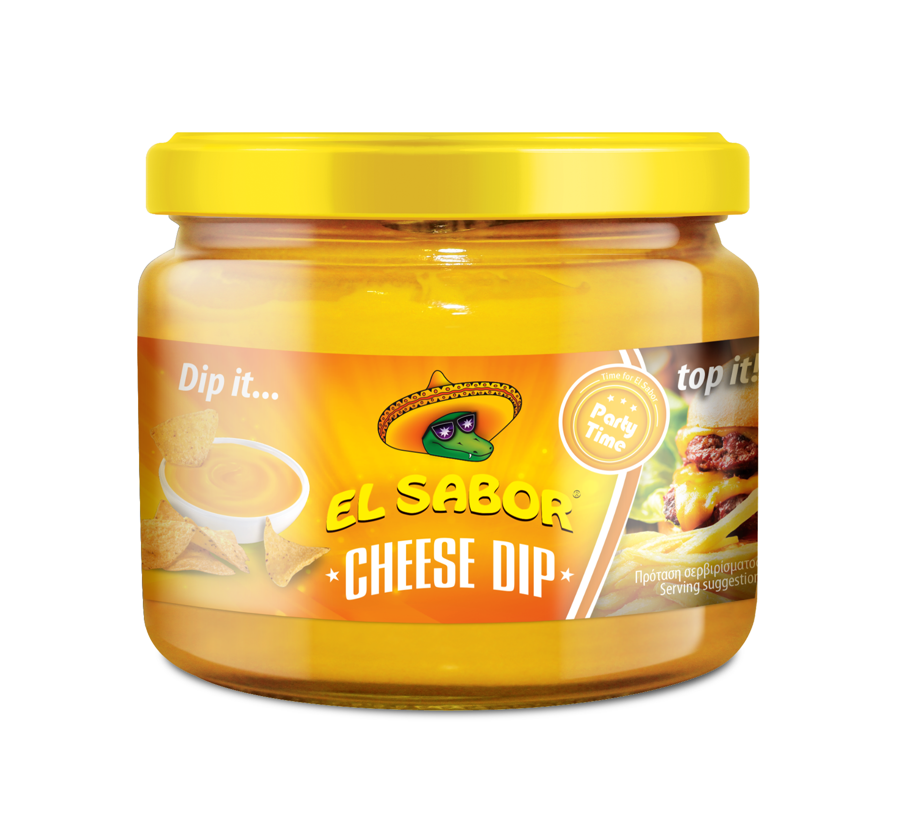Cheese sauce dip EL SABOR, cheddar flavor, 300 g