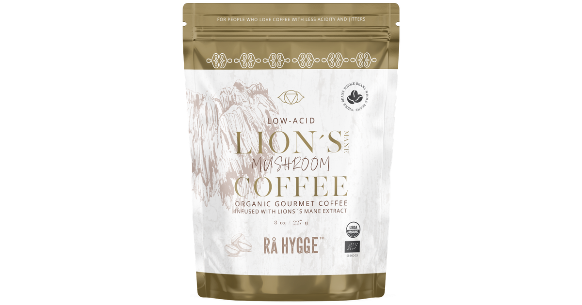 Kavos pupelės su Lion's Mane grybais FOCUS, ekologiškos