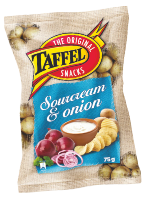 Traškučiai su grietine ir svogūnais TAFFEL, 75 g