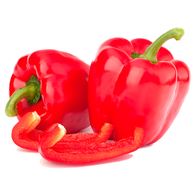 Raudonos saldžiosios paprikos, II kl., 1 kg