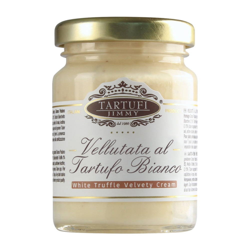 Velvety white truffle cream