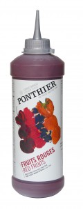 Frozen red berry puree Coulis, 500 g