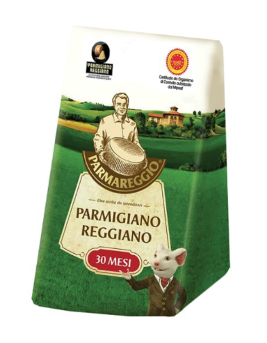 Cheese PARMAREGGIO Parmigiano Reggiano Extra, 30 months, ~800 g
