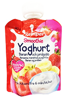 Braškių YOGHURT SEMPER 6 mėn., 90 g