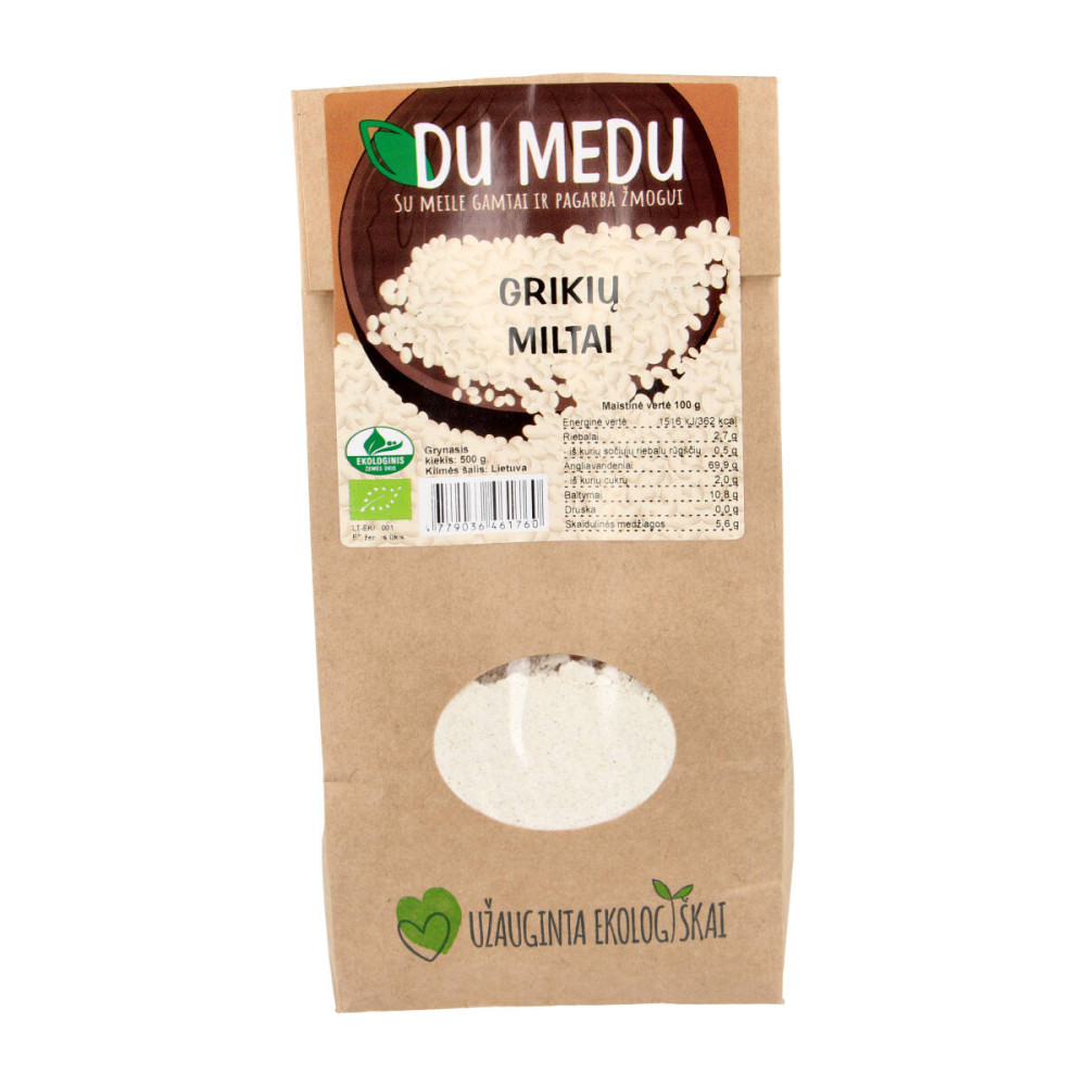 Organic buckwheat flour