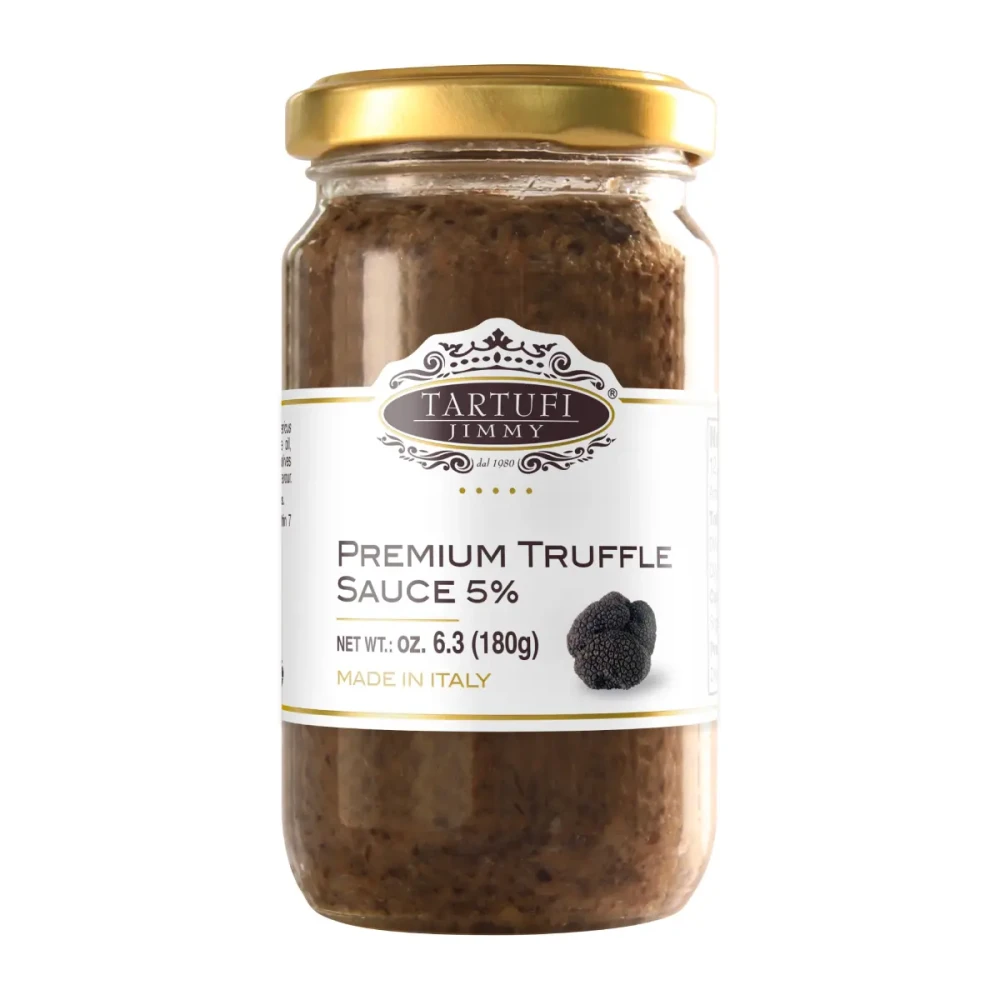 Vasarinių juodųjų trumų padažas PREMIUM TRUFFLE SAUCE 5%