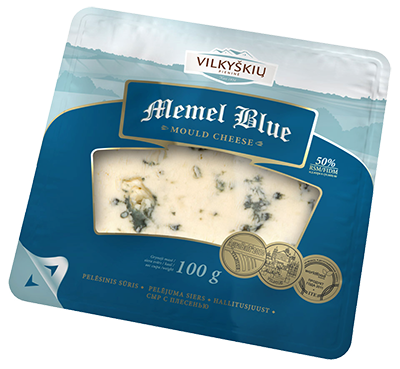 Pelėsinis sūris MEMEL BLUE, 50 %, RSM, 100 g