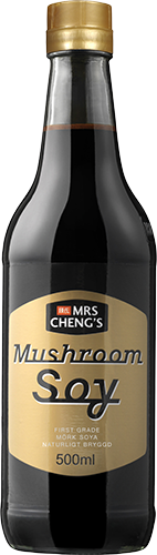 Soy sauce MRS CHENG'S, mushroom flavor, 500 ml