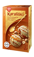 KARALIŠKI KARAMELINIAI ledai, 800 ml