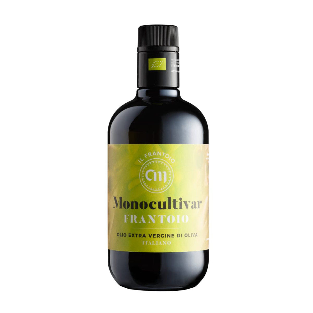 Extra virgin olive oil MONOCULTIVAR FRANTOIO, organic