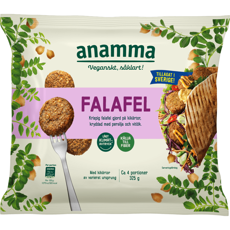 Frozen falafels ANAMMA, 325g
