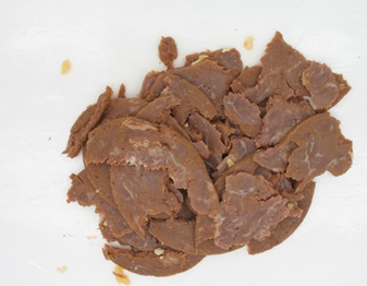 Frozen beef kebab meat, 1kg