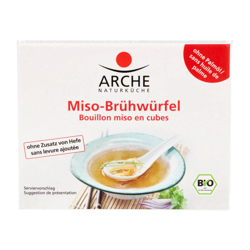Miso broth cubes, 8 x 10 g, organic