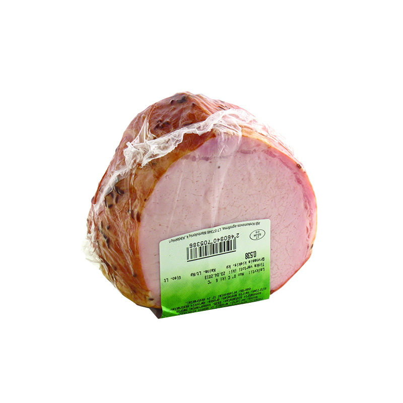 Karštai rūkyta PANEVEŽIO kiaulienos filė, ~350 g, KRE