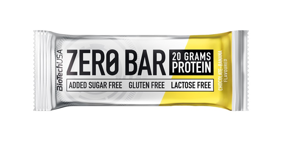 Protein bar BioTechUSA Zero Bar, chocolate - banana, 50 g