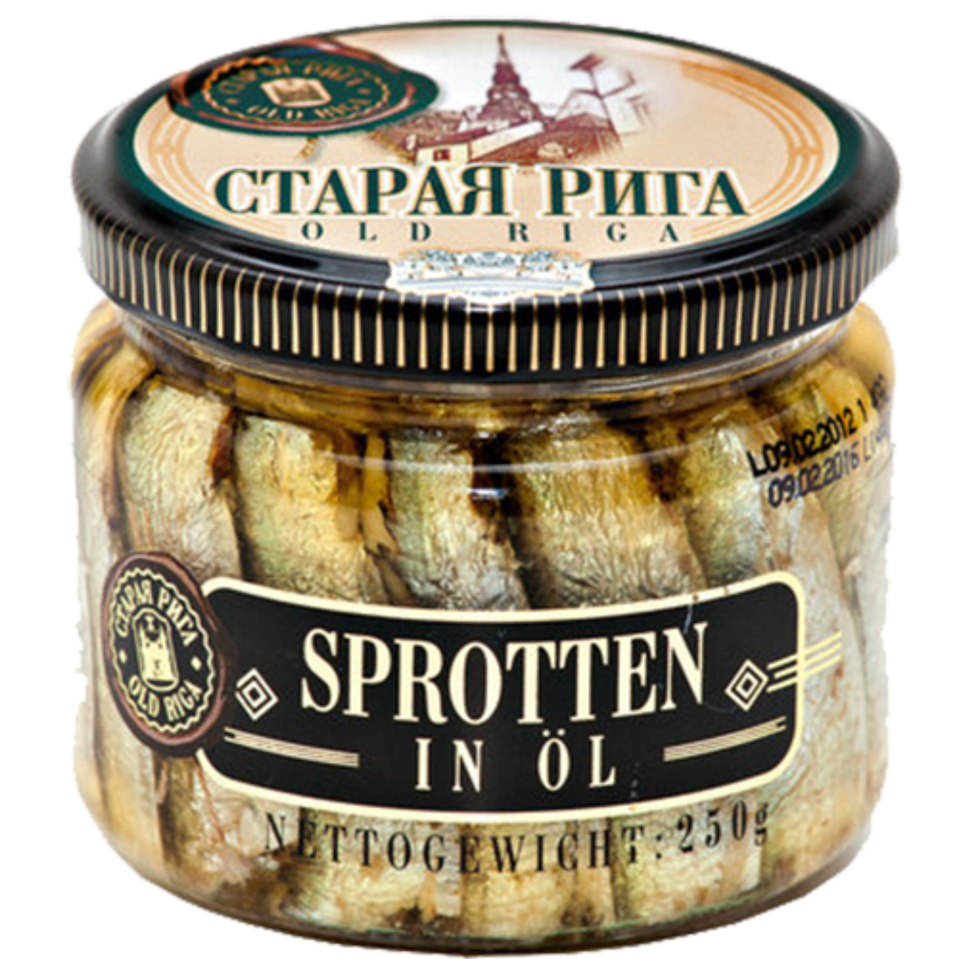 Sprats in oil, 250 g