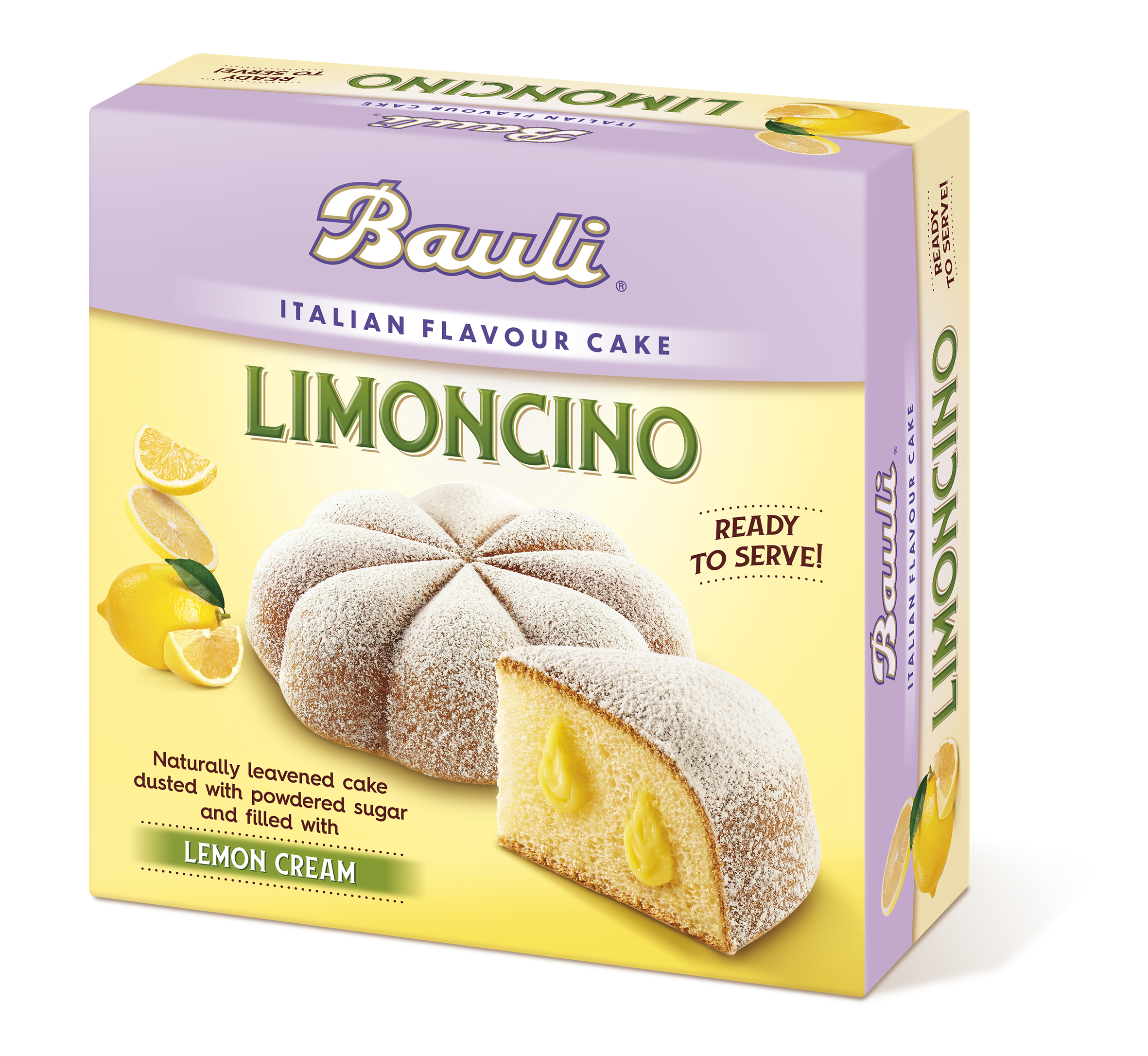 Italian cake BAULI, Limoncillo, 400 g