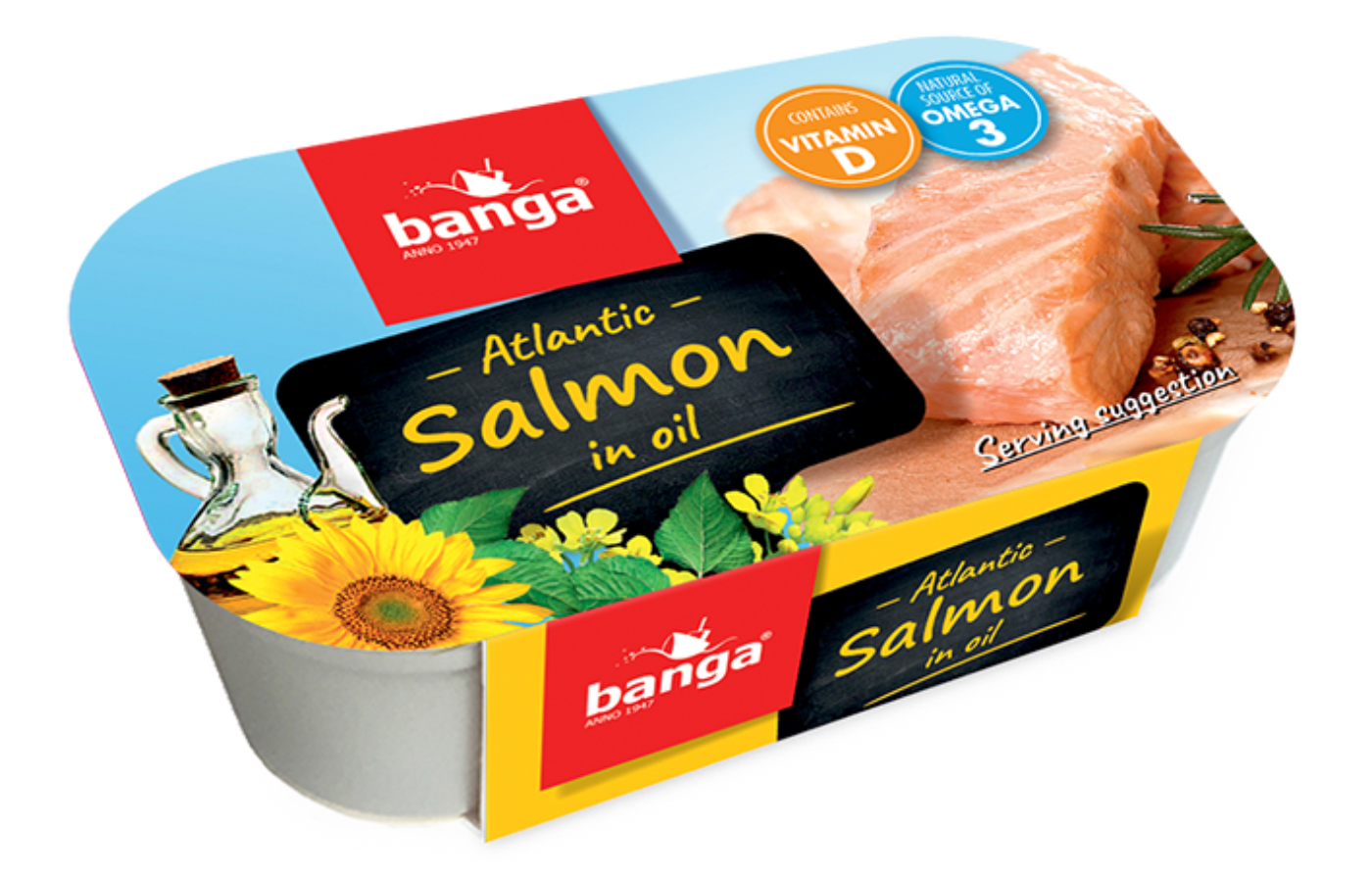 Salmon in oil 120 g