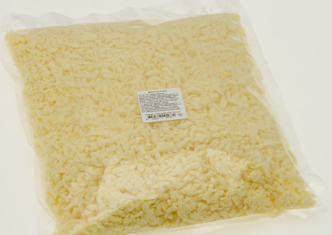Grated cheese ESTOVER, 45%, 1kg (M)
