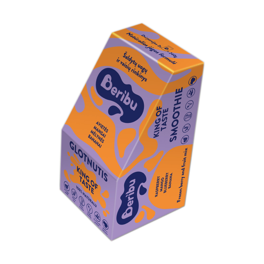 Vaisių ir uogų mišinys KING OF TASTE, šaldytas