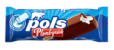 Glaistytas vanilinis plombyras POLS, 120 ml