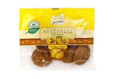 Avižiniai sausainiai su moliūgo sėklomis, 180 g