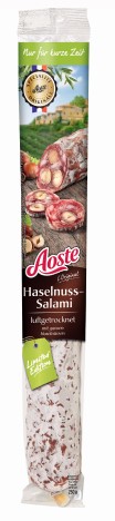 Dried pork sausage AOSTEHazelnut Salami, 250g