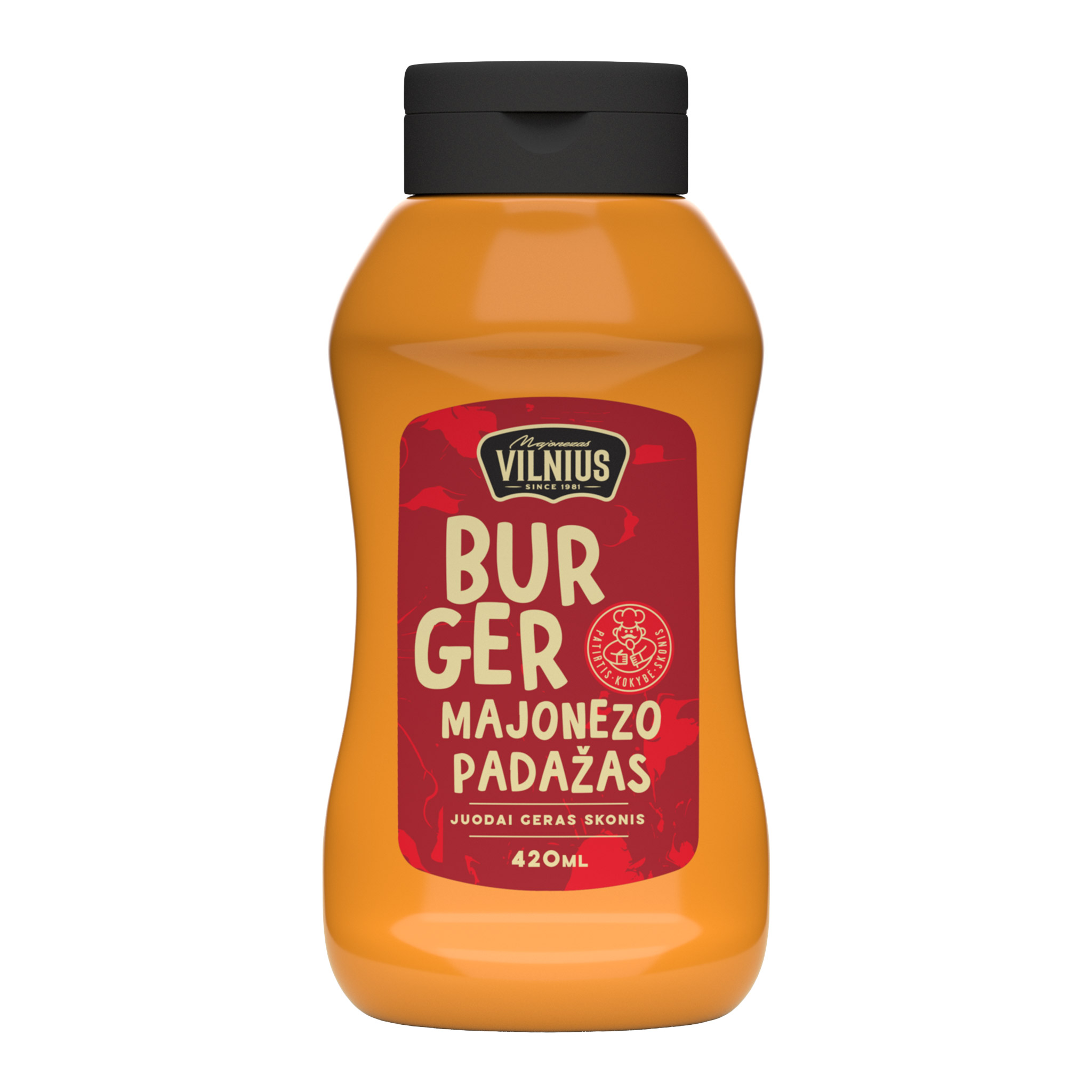 Mayo sauce VILNIUS Burger, 420 ml