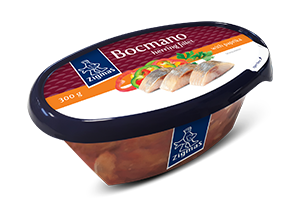 BOCMANO silkių filė su paprikomis 300g