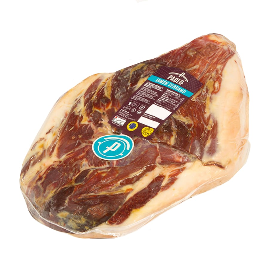 Cured Serrano pork ham