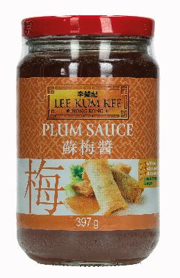 Slyvų padažas LEE KUM KEE, tamsus, 397 g
