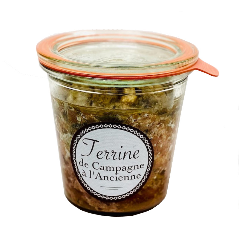 Tradicinis kiaulienos paštetas TERRINE DE CAMPAGNE