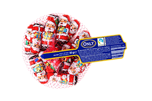 Pieninio šokolado KALĖDŲ SENELIS 85g