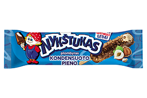 Kondensuoto pieno plombyras su lazdyno rieš. NYKŠTUKAS 80ml