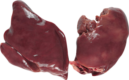 Duck liver 1kg, frozen, kg