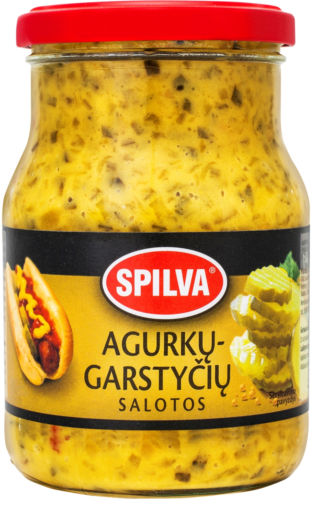 Mustard cucumber salad SPILVA, 380 g