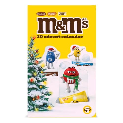 3D Advent calendar M&M'S, 346g