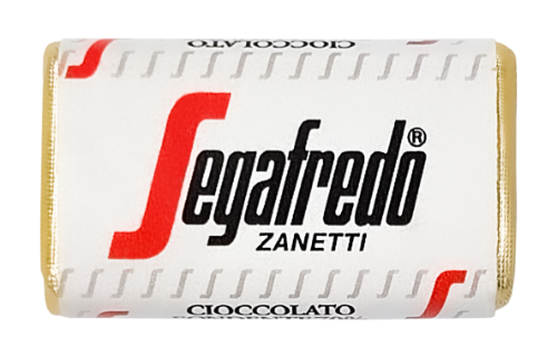 Tamsus šokoladas SEGAFREDO, kvadratėliais, 500 x 2,5 g