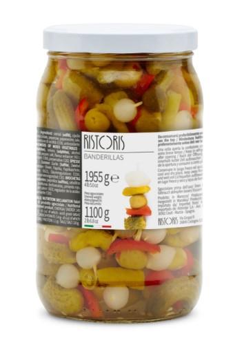 Vegetable mix RISTORIS, 1900/1100g
