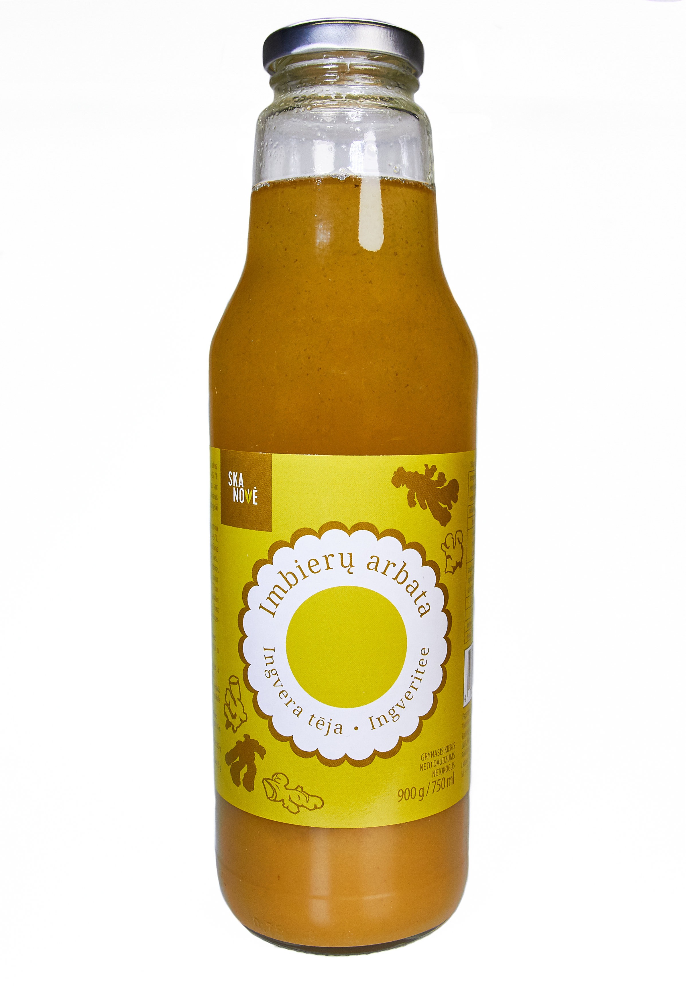 Ginger tea SKANOVĖ, 900 g / 750 ml