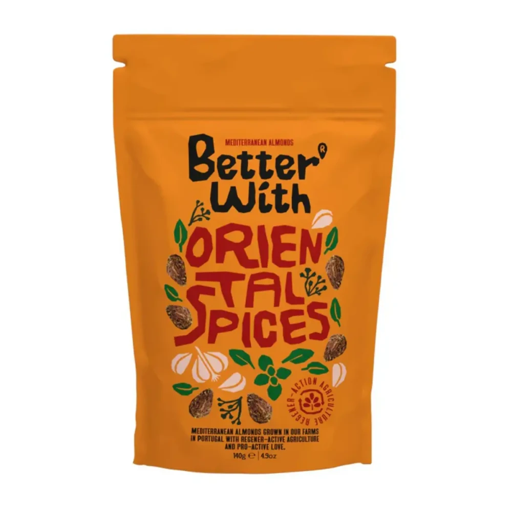 Migdolai su rytietiškais prieskoniais ORIENTAL SPICES