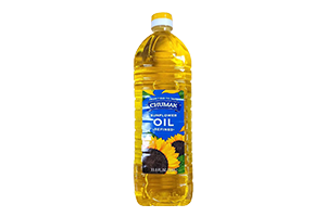 Refined sunflower oil CHUMAK, 1l